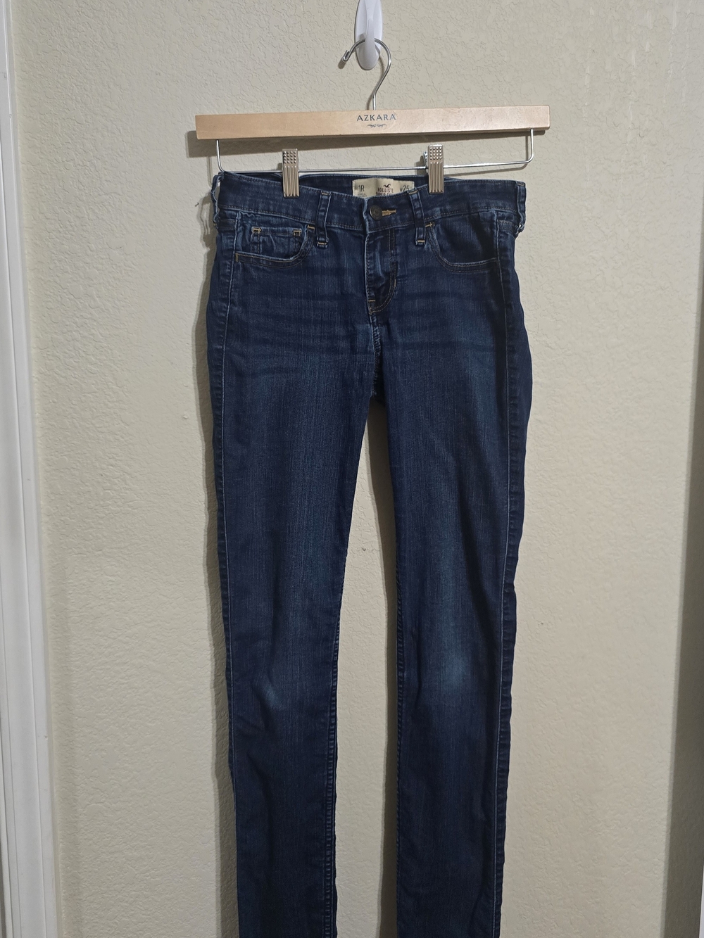 Hollister Women’s Dark Blue Bootcut Jeans, Size 1